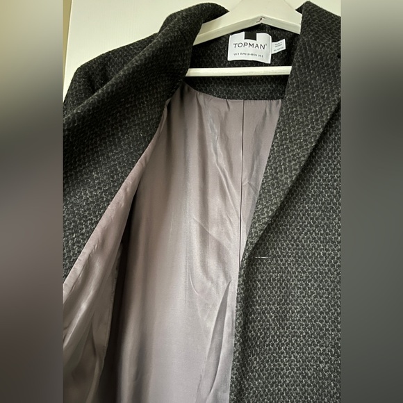 Topman classic fit coat - Picture 3 of 4